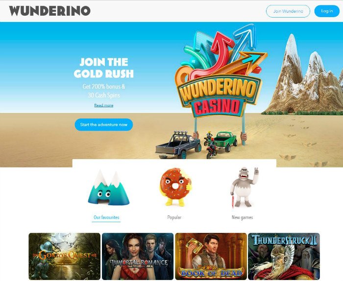 Casino Slots Wunderino