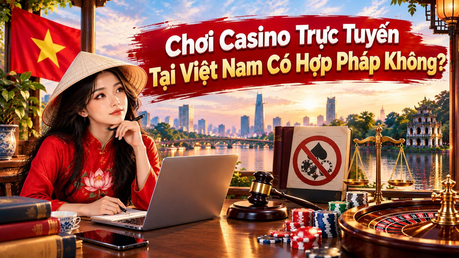 Chơi Casino Trực Tuyến Tại Việt Nam Có Hợp Pháp Không?