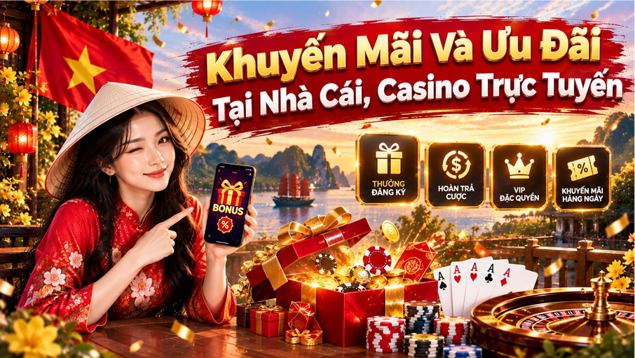 Khuyến Mãi Và Ưu Đãi Tại Nhà Cái, Casino Trực Tuyến
