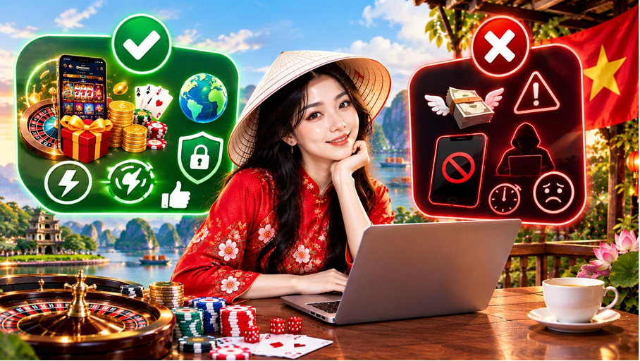 Ưu và Nhược Điểm Khi Chơi Casino Trực Tuyến Nước Ngoài Tại Việt Nam